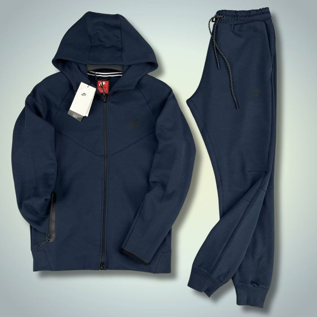 Nike Tech Fleece pánska tepláková súprava, tmavomodrá. Model 2023. Vynikajúca kvalita