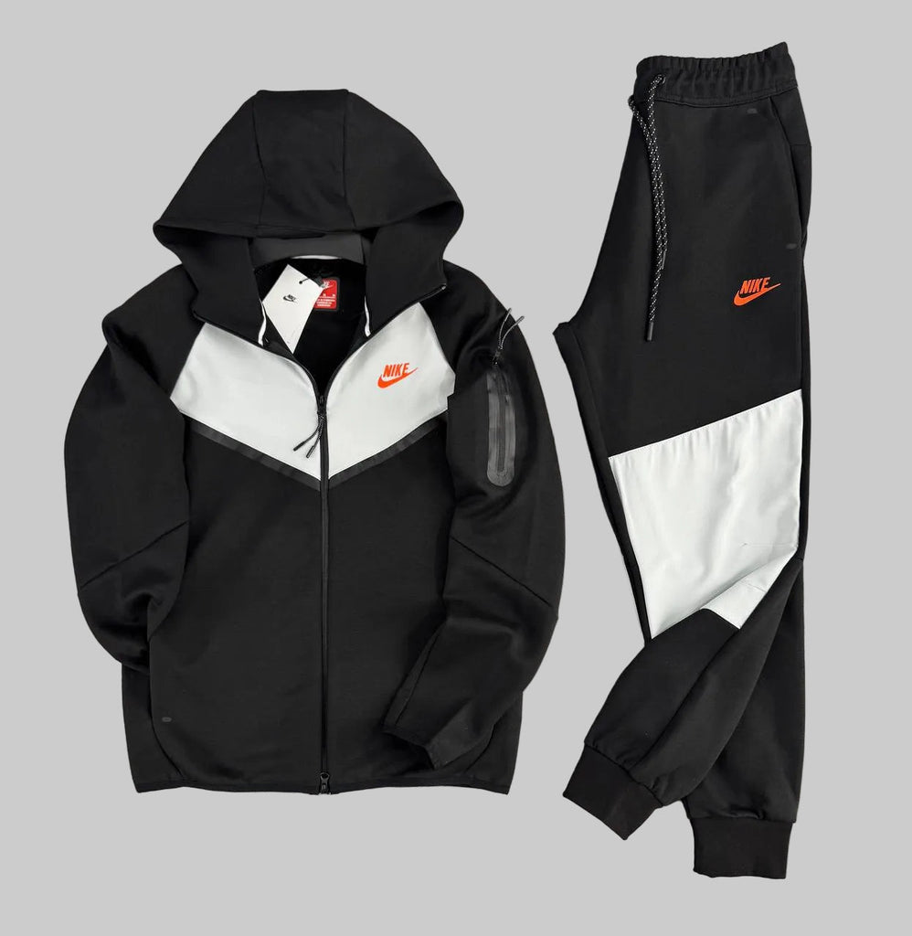 pánska tepláková súprava Nike Tech Fleece, čierna a ecru