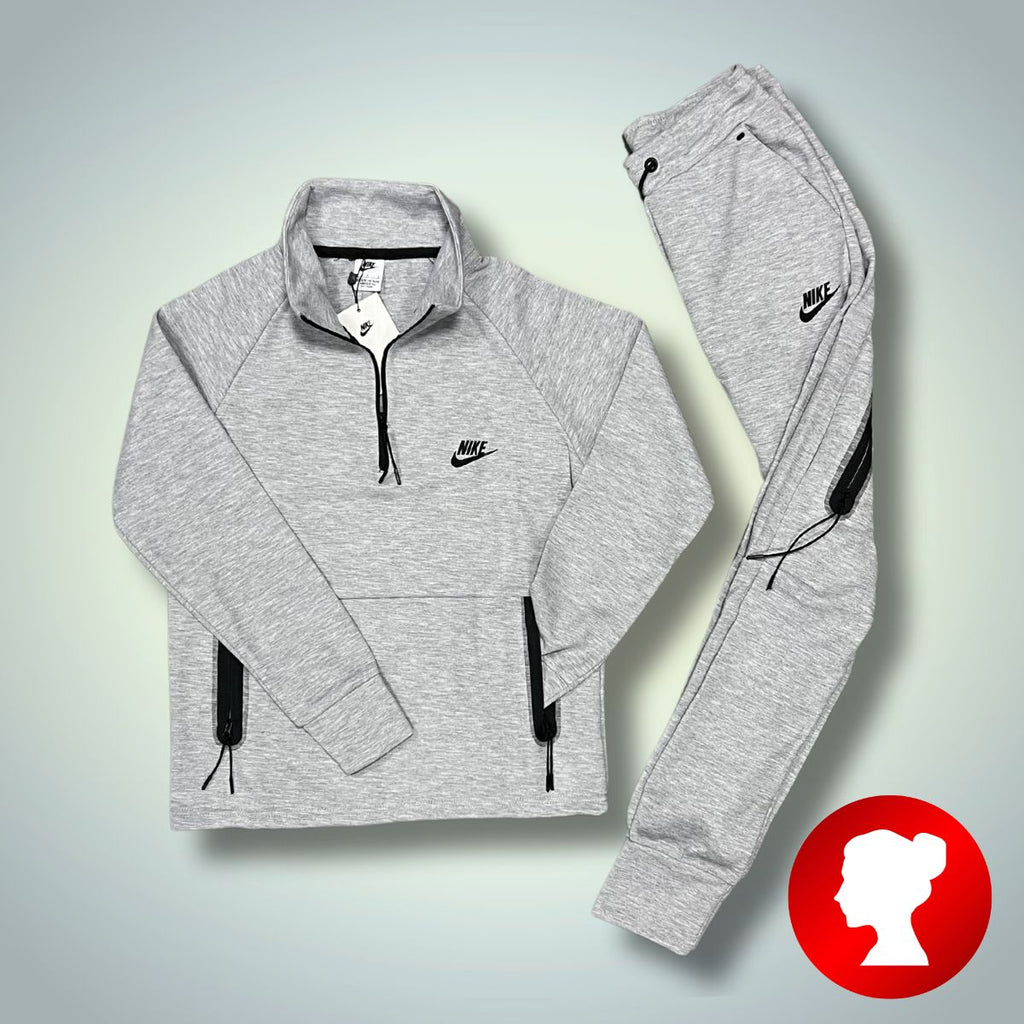 Nike Tech Fleece dámska tepláková súprava, sivá. Vynikajúca kvalita