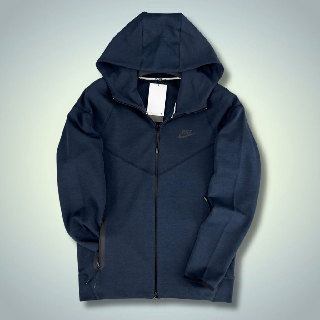 Nike Tech Fleece pánska mikina, tmavomodrá. Model 2023. Vynikajúca kvalita