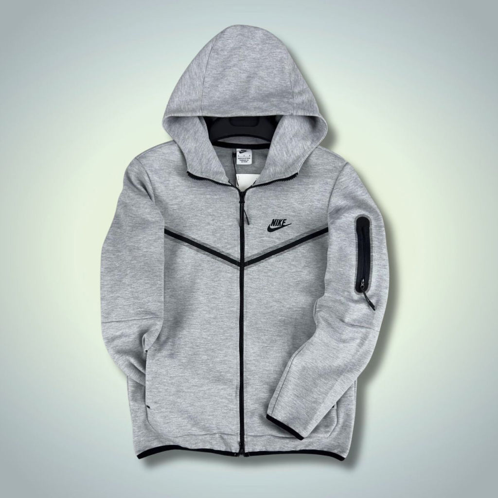 Nike Tech Fleece pánska mikina, klasická sivá. Vynikajúca kvalita