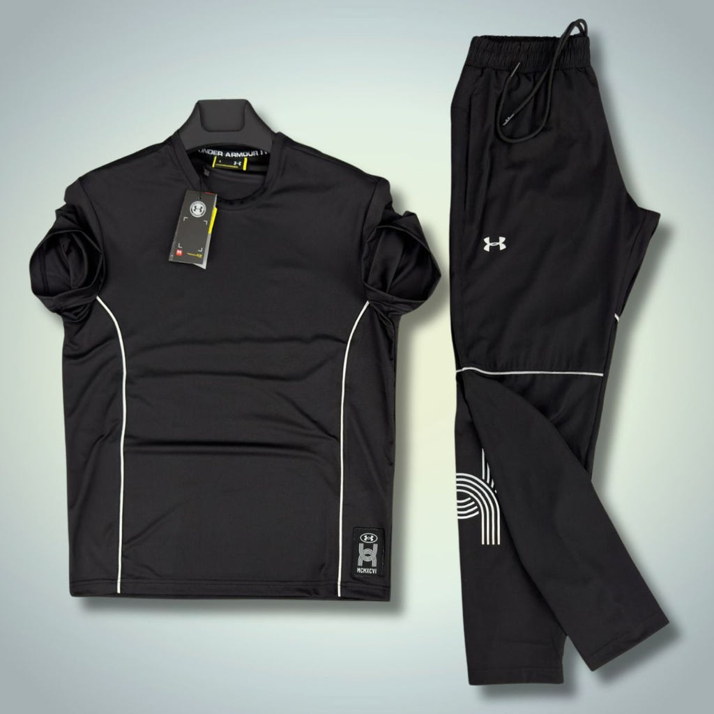 Under Armour muži letný súprava, čierne. Vynikajúca kvalita