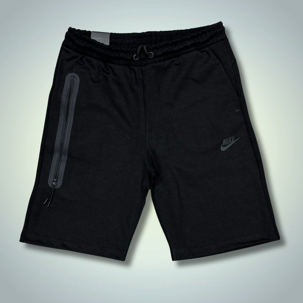 Nike Tech Fleece pánske krátke nohavice, čierne. Model 2024. Vynikajúca kvalita
