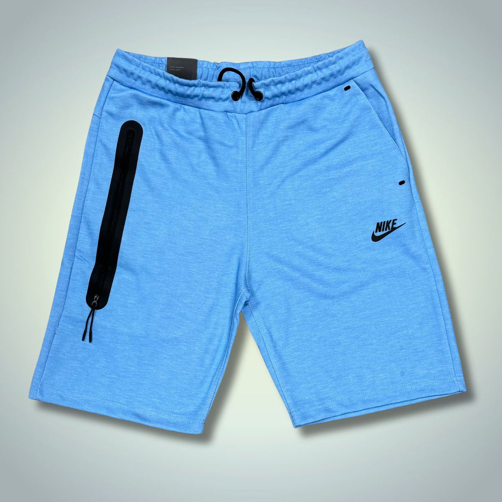 Nike Tech Fleece pánske krátke nohavice, modré. Model 2024. Vynikajúca kvalita