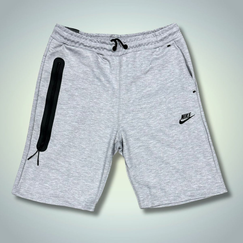 Nike Tech Fleece pánske krátke nohavice, klasické sivé. Model 2024. Vynikajúca kvalita