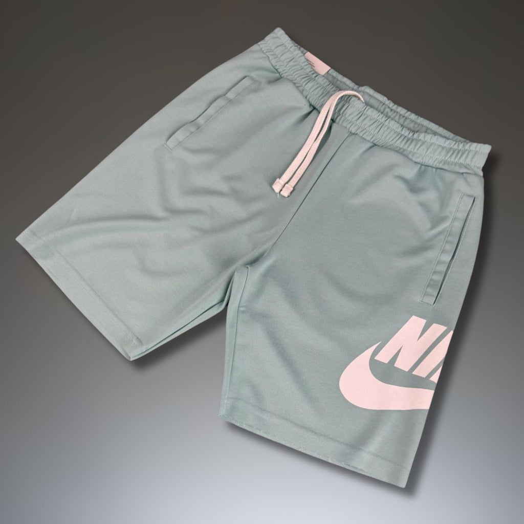 Nike pánske krátke nohavice, tyrkysová, veľký logo. Factory outlet