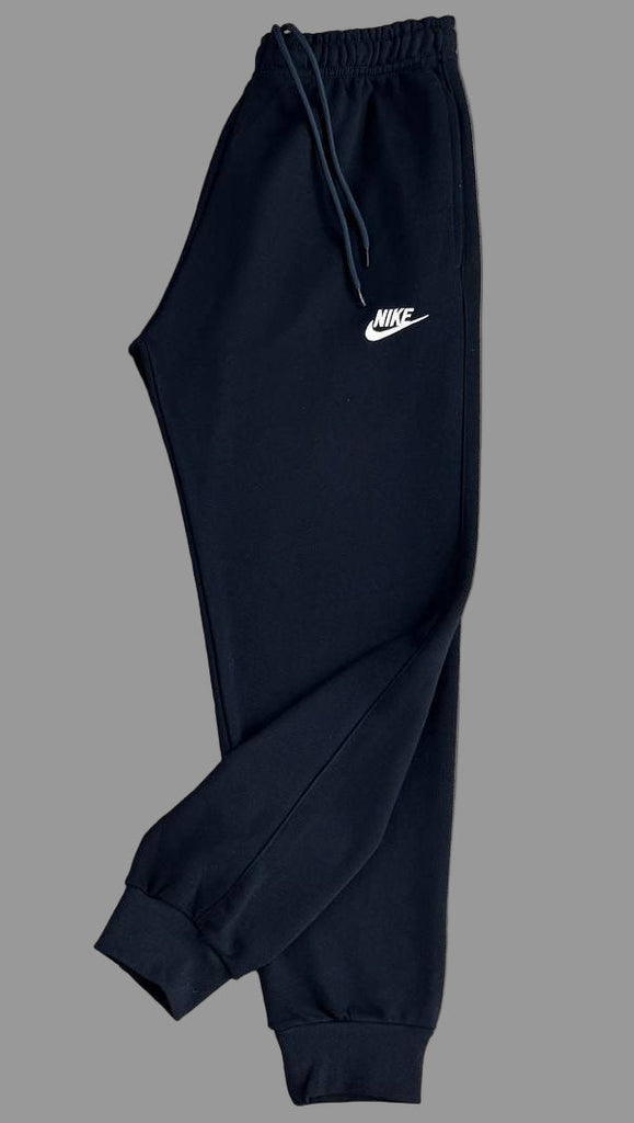 pánske teplákové súpravy Nike, tmavo moder s bielym emblémom