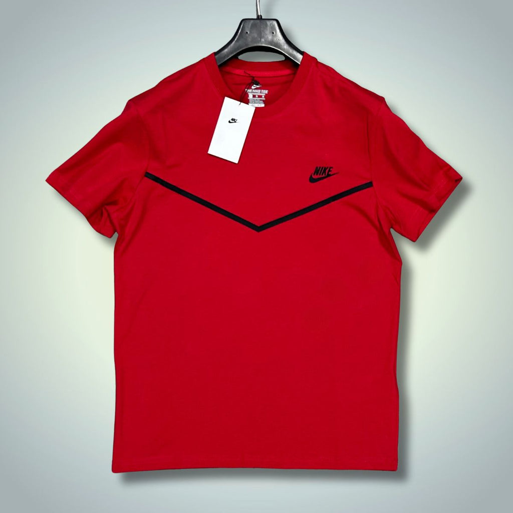 Nike Tech Fleece pánske tričko, červená. Vynikajúca kvalita