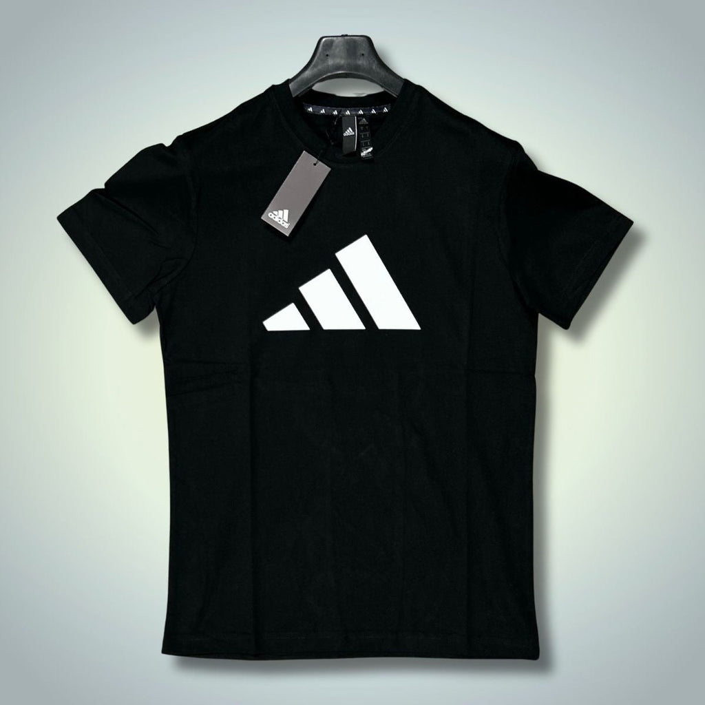 Adidas pánske tričko, čierna, biely logo. Vynikajúca kvalita