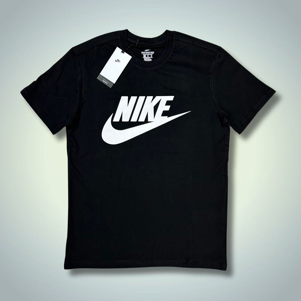 Nike pánske tričko, čierna, biely logo. Vynikajúca kvalita