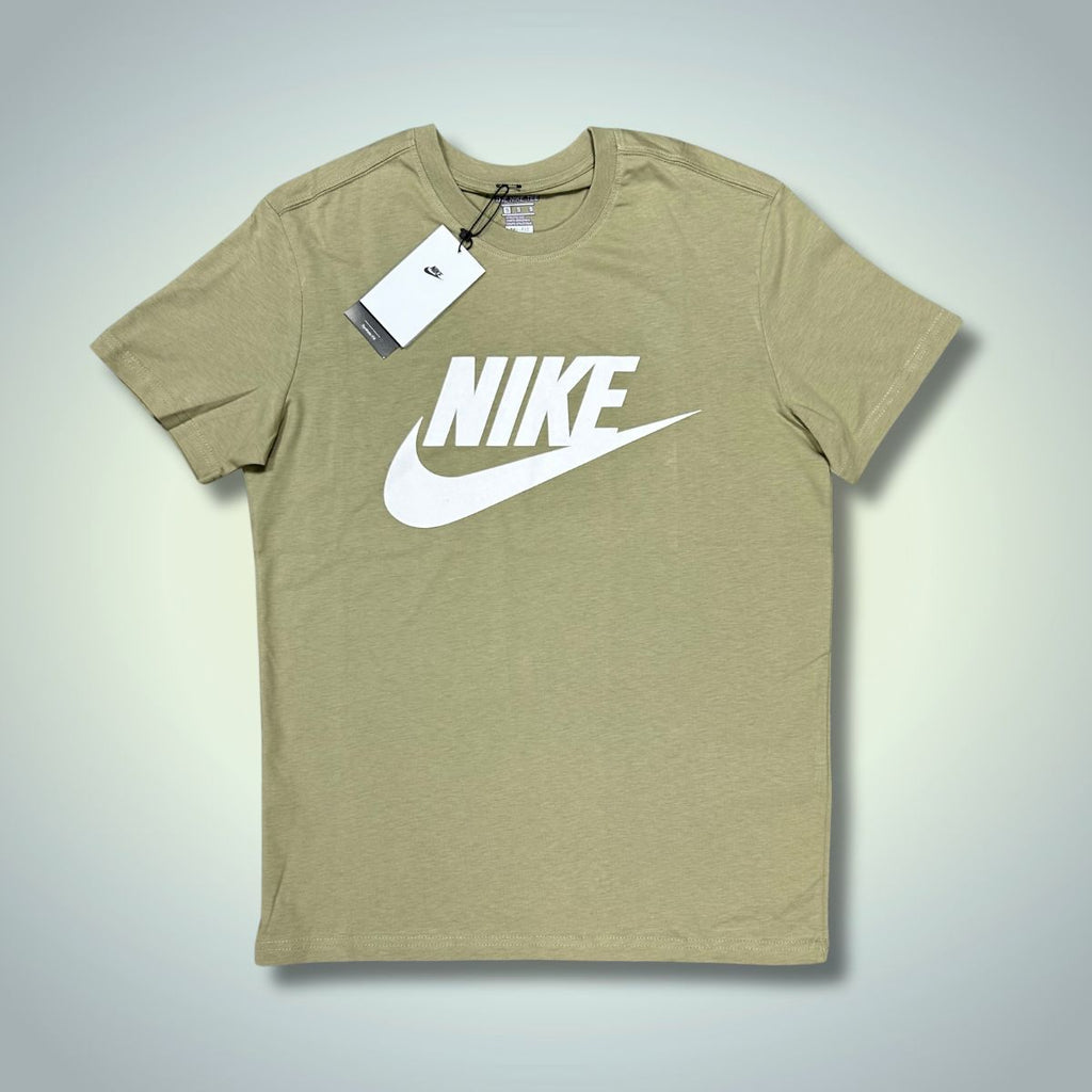 Nike pánske tričko, olivovo zelená, biely logo. Vynikajúca kvalita