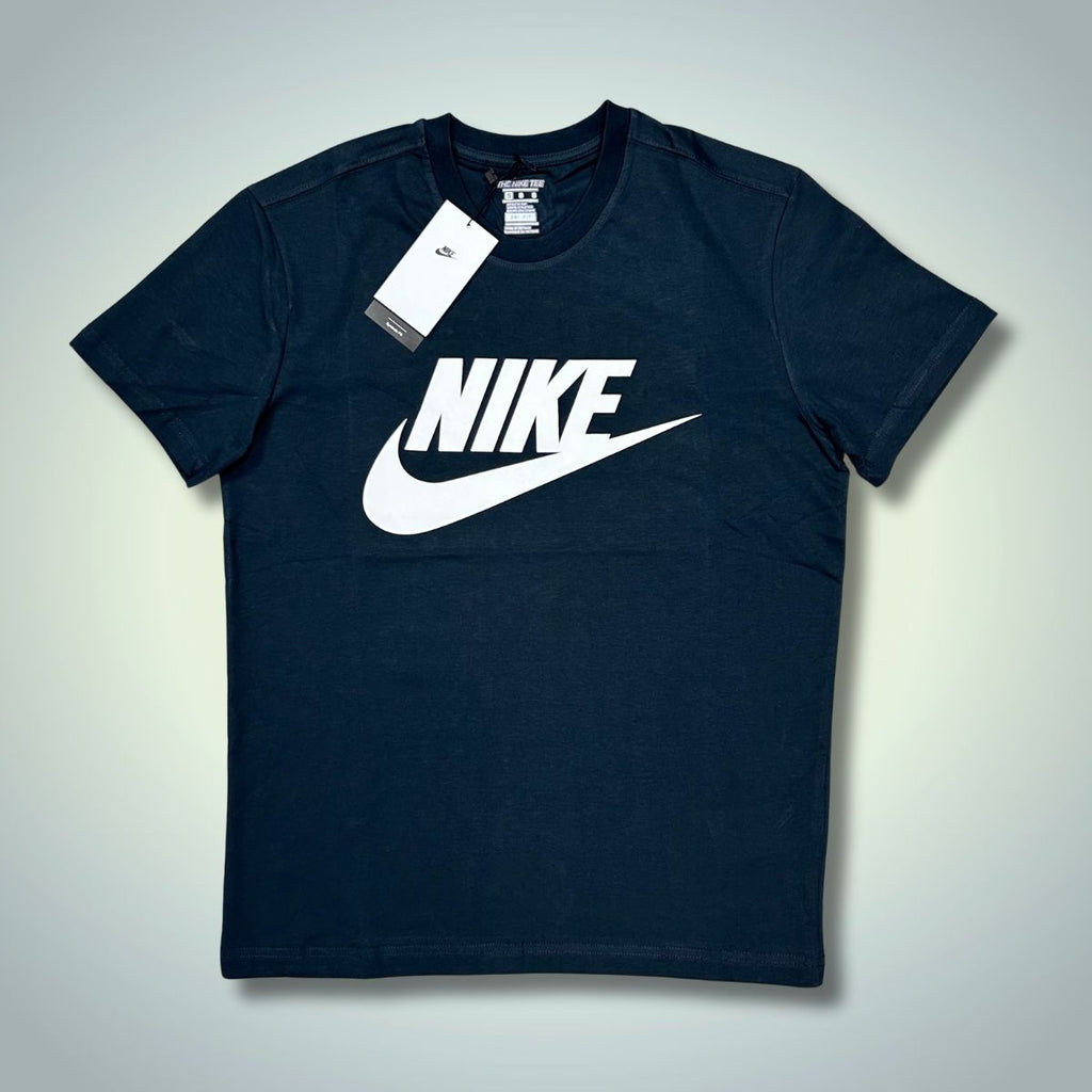 Nike pánske tričko, Mornarsko modrá, biely logo. Vynikajúca kvalita