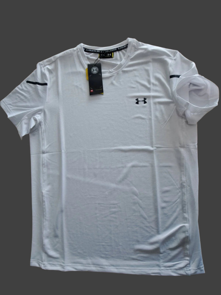 pánske tričko UNDER ARMOUR, biela