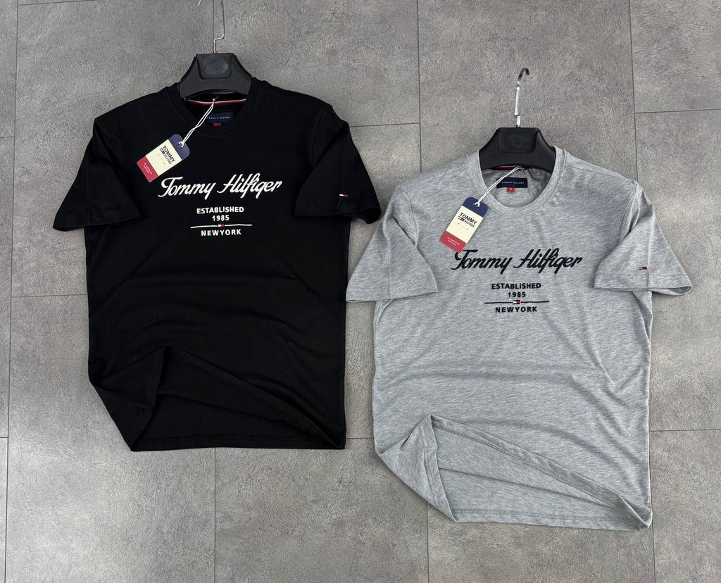 pánske tričko Tommy Hilfiger, čierna