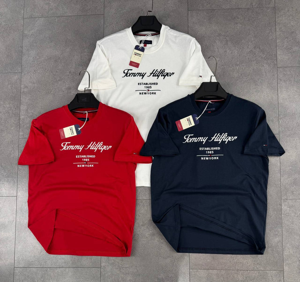 pánske tričko Tommy Hilfiger, tmavomodrá