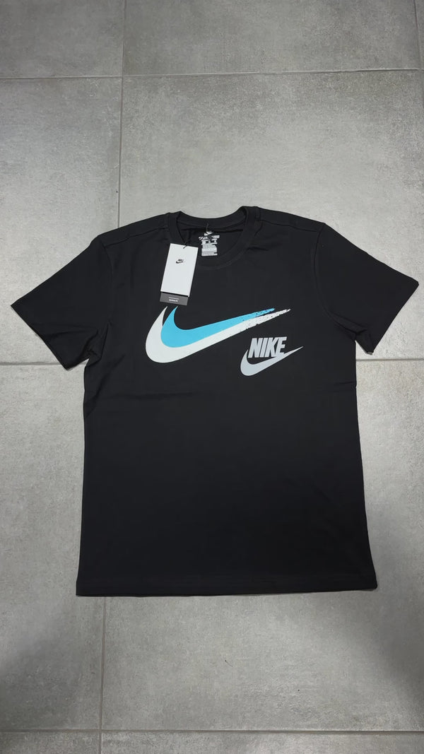 Nike pánske tričko, čierna s bielym logom. Vynikajúca kvalita