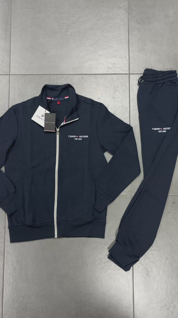 Tommy Hilfiger pánska tepláková súprava, tmavomodrá. Vynikajúca kvalita