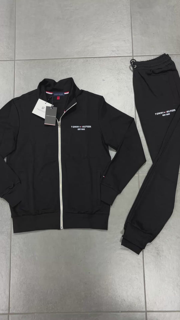 Tommy Hilfiger pánska tepláková súprava, čierna. Vynikajúca kvalita
